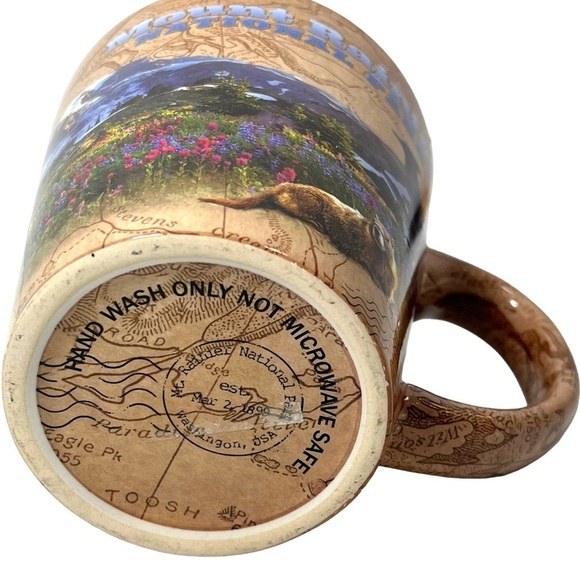 Mount‎ Rainier National Park Ceramic Mug WA Tourist Souvenir All Over Print - Picture 5 of 8